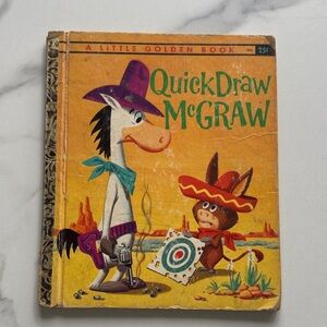 QuickDraw McGraw Little Golden Book